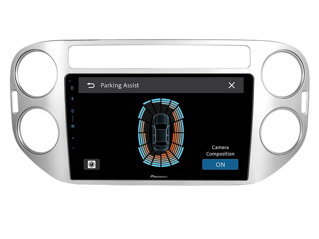 PIONEER 2DIN AUTORÁDIO SPH-PF97BT, VOLKSWAGEN TIGUAN