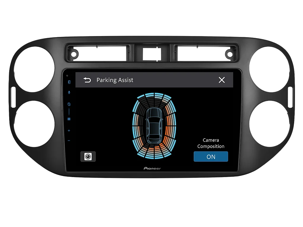 PIONEER 2DIN AUTORÁDIO SPH-PF97BT, VOLKSWAGEN TIGUAN I