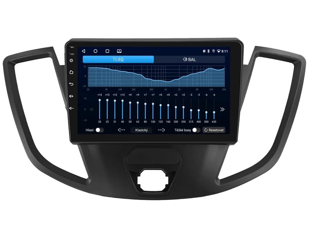 BMODE 2DIN AUTORÁDIO BET213 ANDROID, FORD TRANSIT VIII