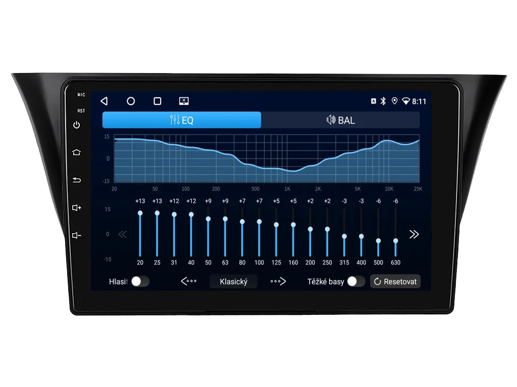 BMODE 2DIN AUTORÁDIO BET71 ANDROID, IVECO DAILY