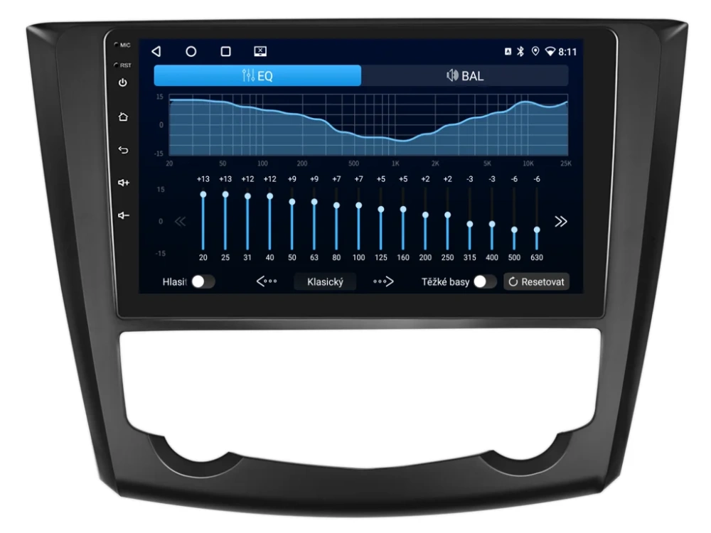 BMODE 2DIN AUTORÁDIO BET18 ANDROID, RENAULT KADJAR