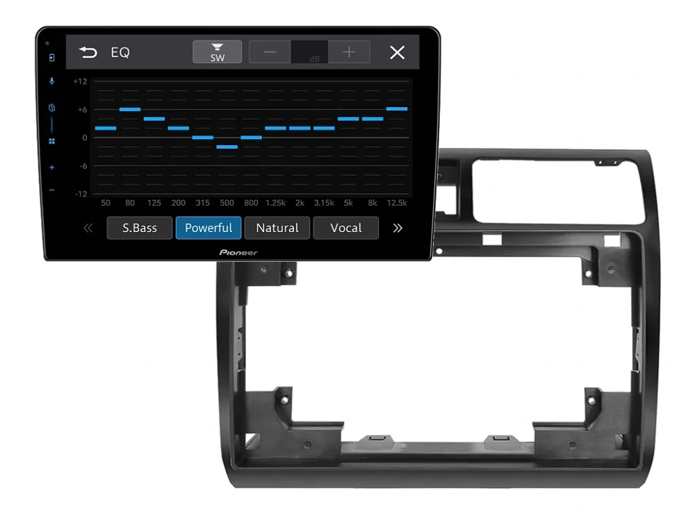PIONEER 2DIN AUTORÁDIO SPH-PF97BT, SUZUKI SWIFT I (GEN 3)