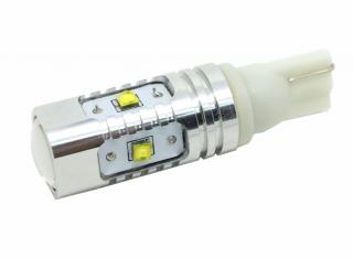 CREE LED T10 12-24V, 25W (5x5W) bílá 2 KS