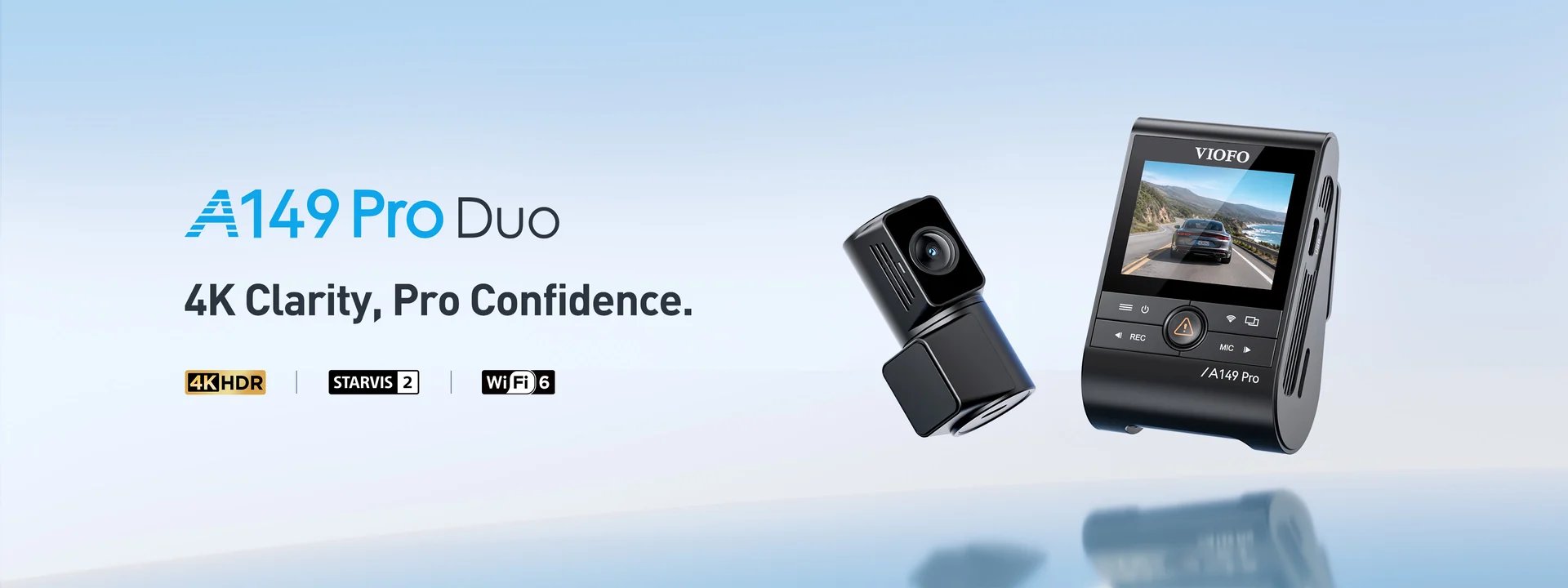 Banner odkazující na novinku Viofo